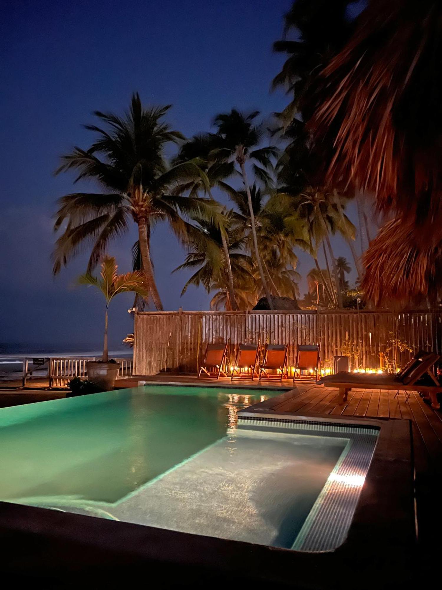 Almare Zonte - Beachfront Glamping Hotel El Zonte Dış mekan fotoğraf